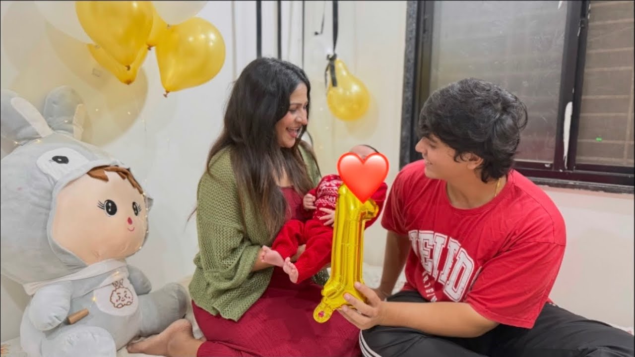 Reshma Rathod Family Vlog part -5 ￼  बाळाचा वाढदिवस कसा साजरा केला बघा 🥰😘 | 