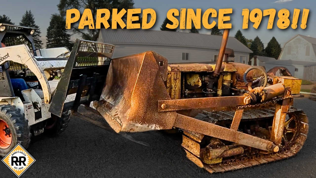 This CATERPILLAR Hasn't MOVED In Nearly 50 YEARS! | Will It RUN and DRIVE?!?