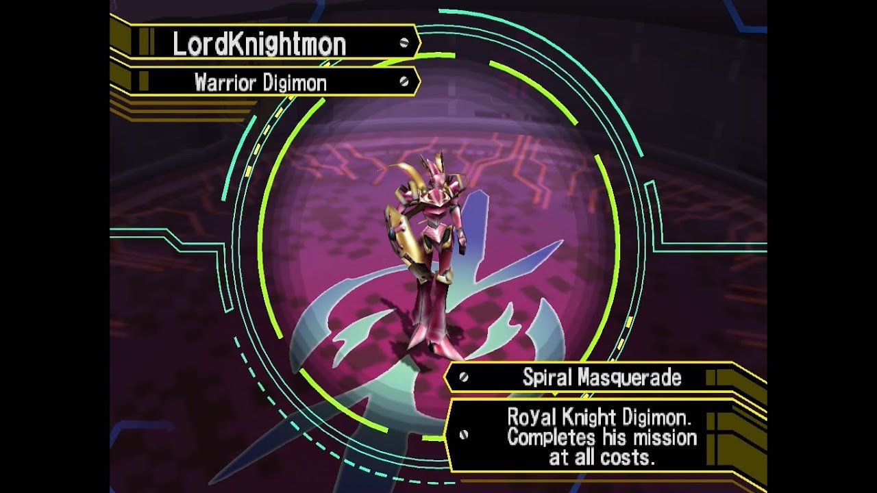 [Digimon World 4] - LordKnightmon (Boss Fight)