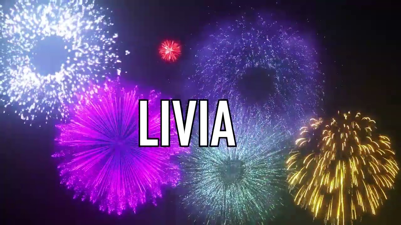 ♪♪  HAPPY BIRTHDAY LIVIA  ♪♪