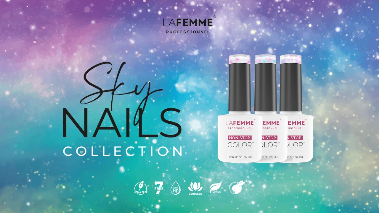 Sky Nails Collection - Glitter Stellare La Femme