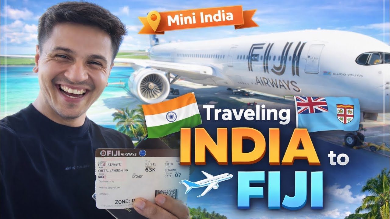 INDIA to FIJI | Flight, Visa, Documents & Full Travel Guide | Fiji is Mini India