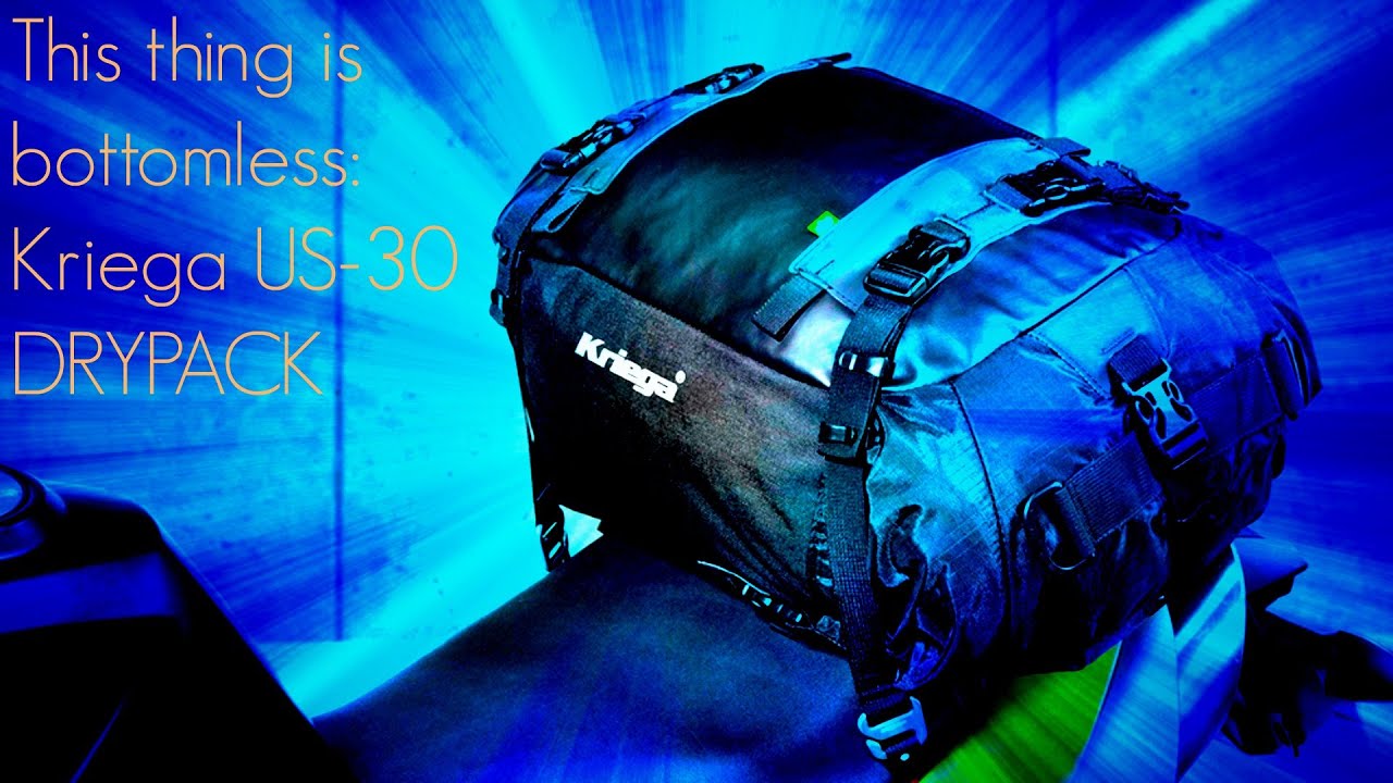 Kriega US-30 DRYPACK & ROK Straps.