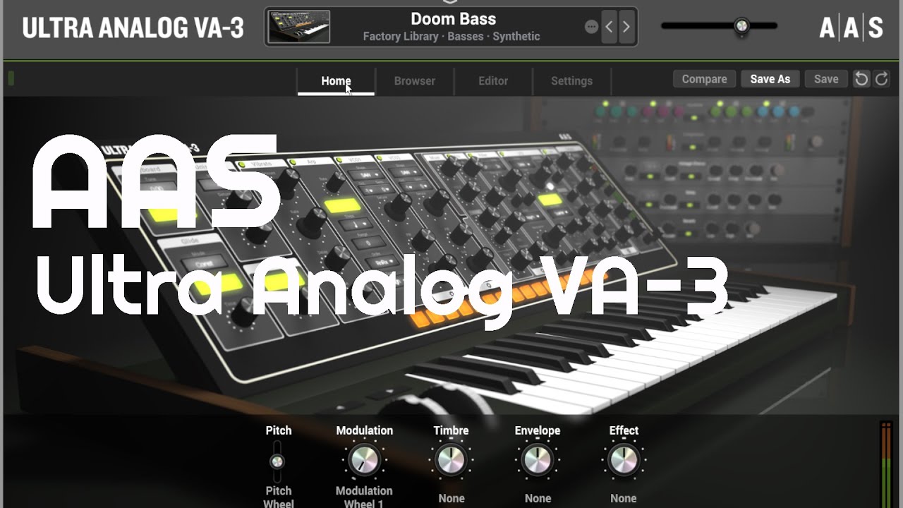 Ultra Analog VA-3 by AAS (No Talking)