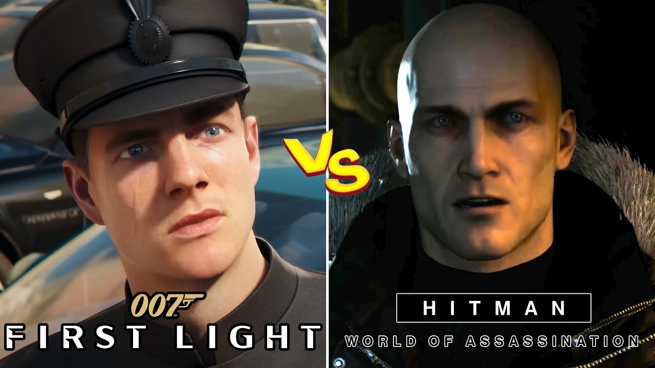 Gameplay & Details Comparison | 007 First Light vs Hitman World of Assassination