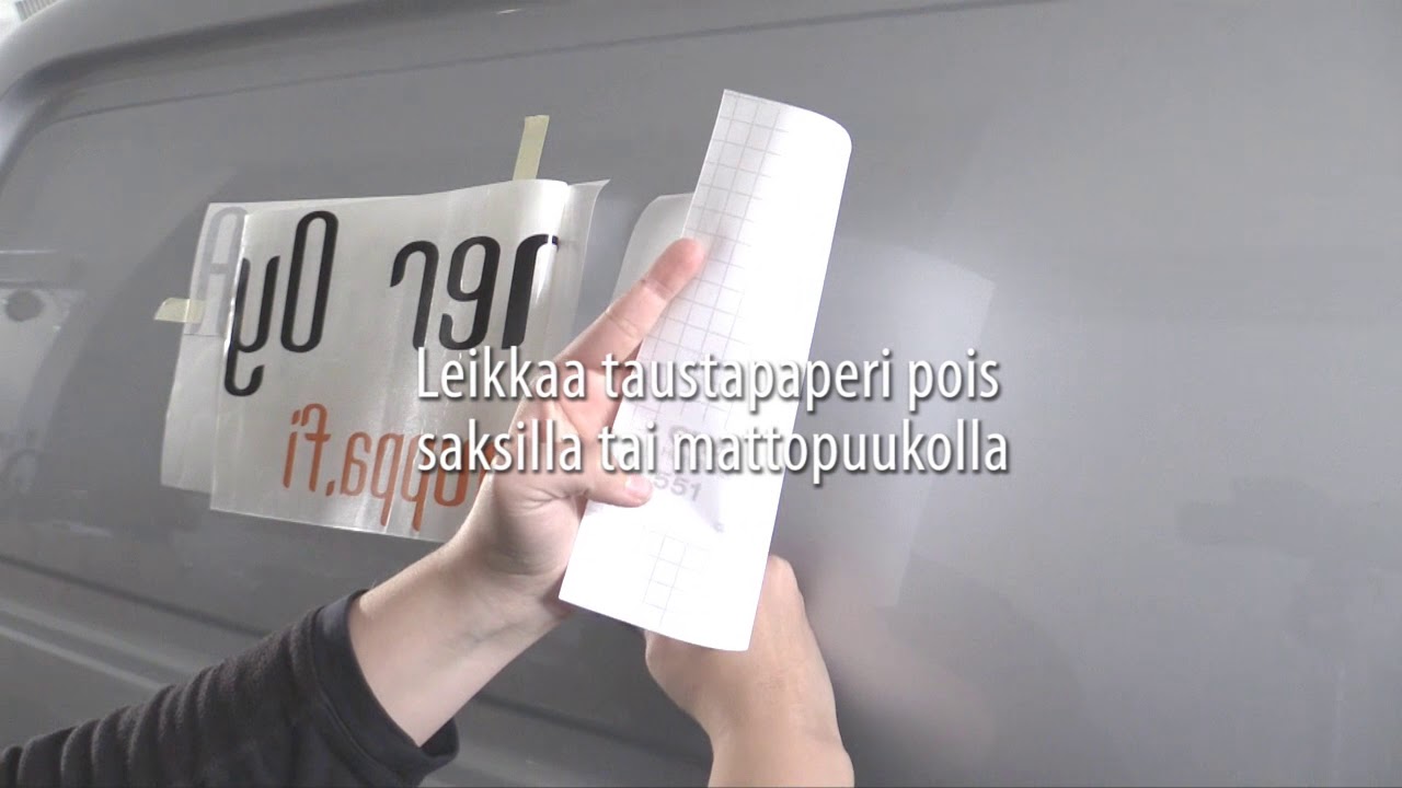 teippien asennusohje