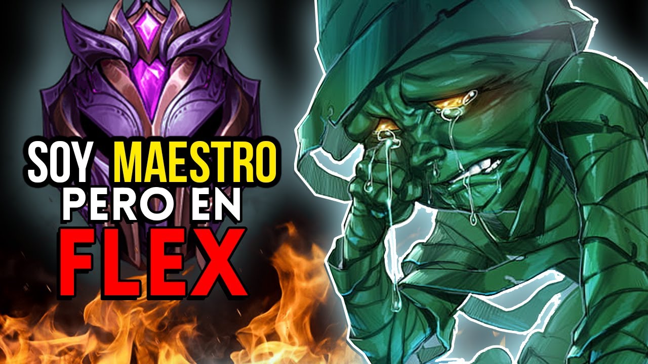 La Triste realidad de las FLEXIBLES en League of legends