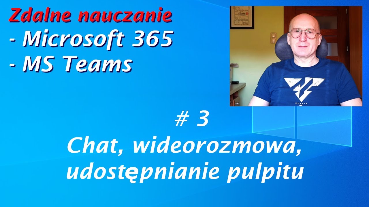 MS Teams: chat, wideorozmowa, udostępnianie pulpitu