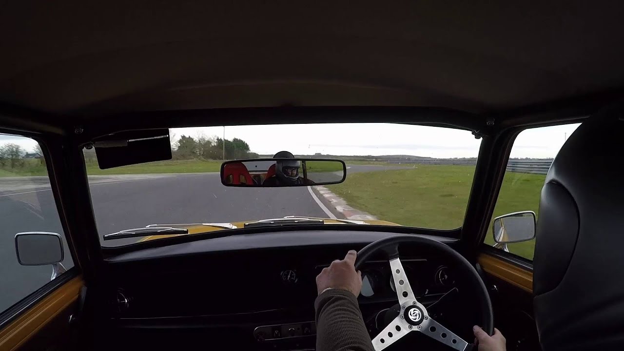 Classic mini clubman 1275GT (1330) Kirkistown Trackskills13 03 16