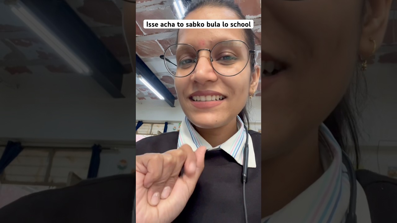 Hybrid mode chal raha hai || samajh nahi aa rha class kaise le || #school #teacher #trending #class
