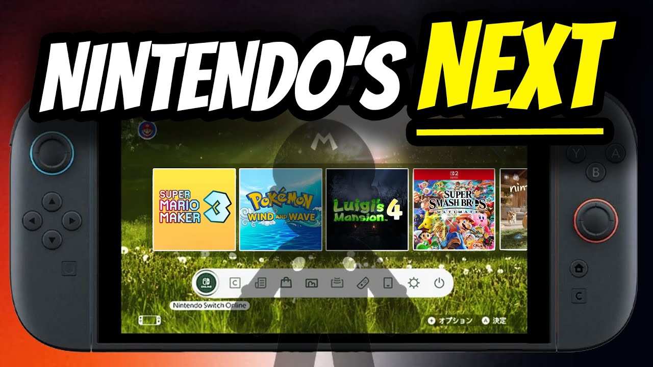 Крупнейшие игры Nintendo для Switch 2 от собственных студий могут выйти в 2026 году.
