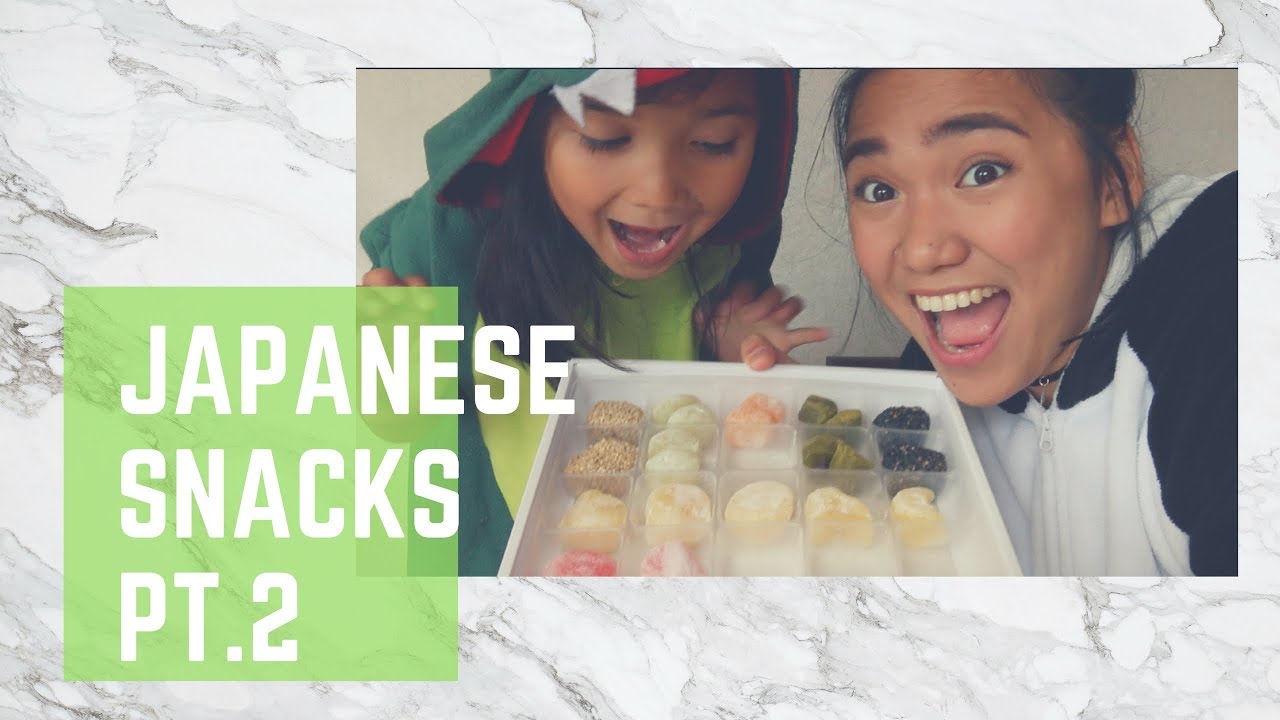 TASTING JAPANESE MOCHI W/ HEATHER! || ISAIAH SARAH