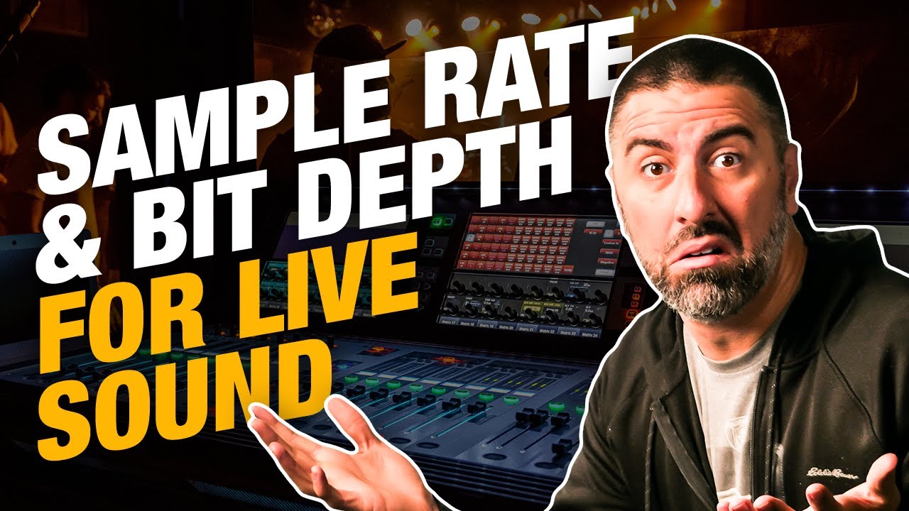 What is Sample Rate and Bit Depth for Live Sound?