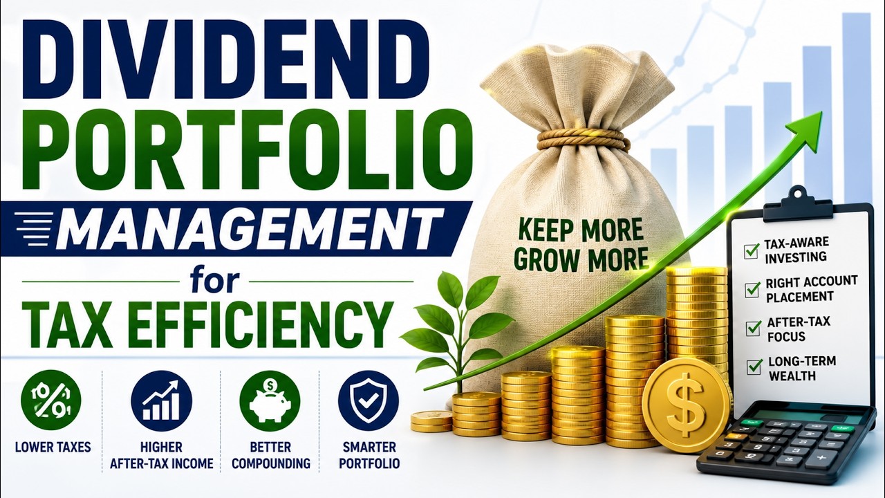 Dividend Portfolio Management for Tax Efficiency