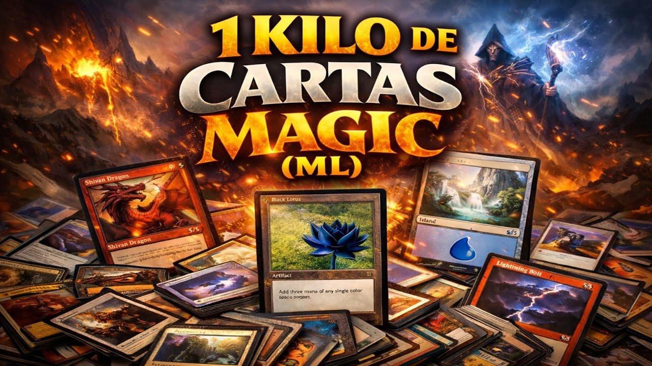 Compra de Magic MTG no Mercadolivre e Shopee