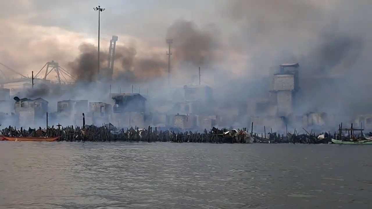 eto yung sunog dto sa isla puting bato tondo manila  kahapon mga idol