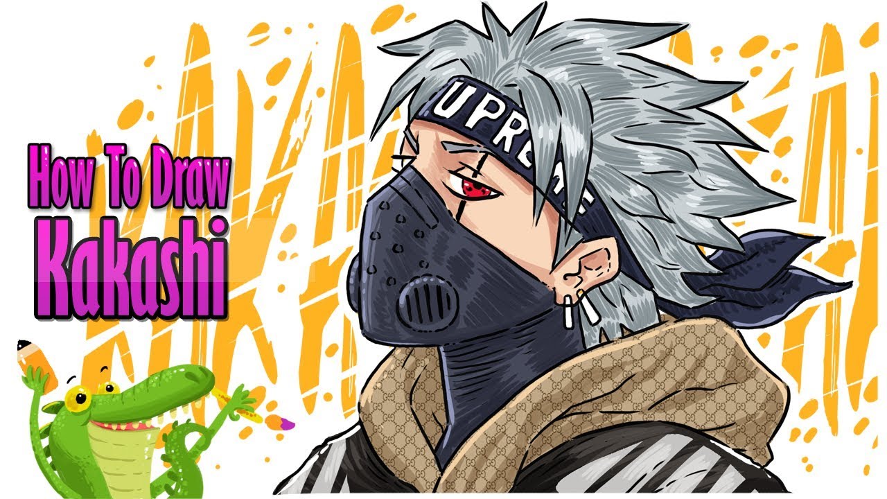 How To Draw Kakashi HypeBEAST | Naruto