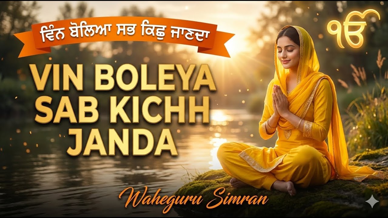 Vin Boleyan Sab Kichh Janda I Waheguru Simran I Shabad
