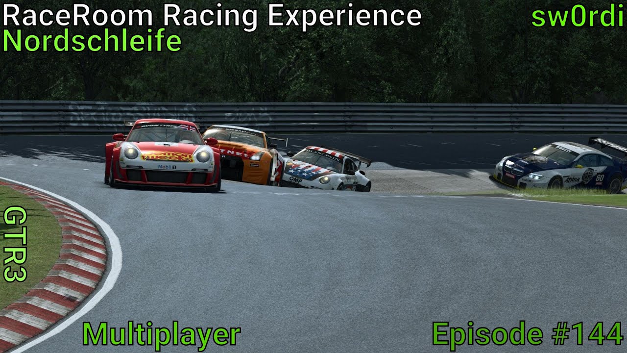 R3E Multiplayer (Alpha) #144 - GTR3 auf der Nordschleife (24h Variante)