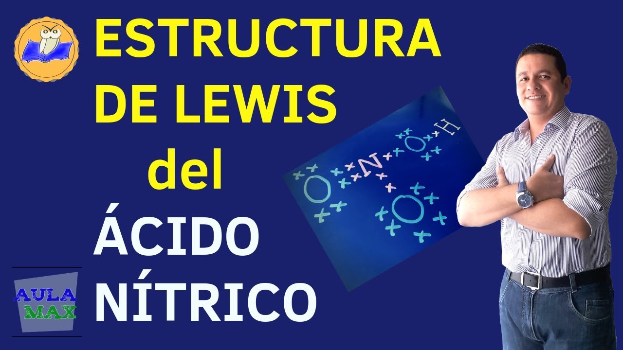 Estructura de Lewis del ácido nítrico | HNO3