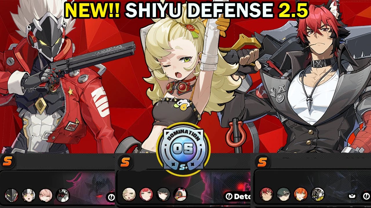 Shiyu Defense! | Billy, Piper & Manato! | Node 5 S+ Clear | Zenless Zone Zero ZZZ 2.5【ゼンゼロ】