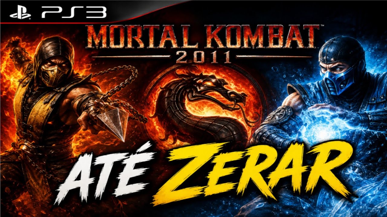 🔴 LIVE – Mortal Kombat 9 (PS3) | Modo História 🔴 #live334