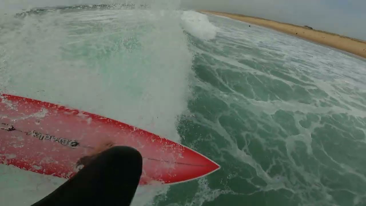 TESTING MY NEW BRADLEY SURFBOARD !! 🔥 (POV SURF)