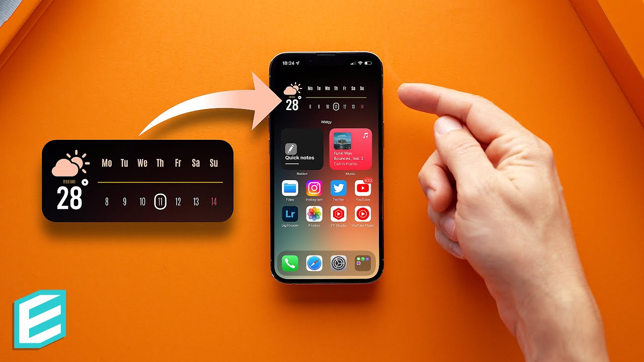 How to Create iPhone Weather & Calendar Widget Guide 2022