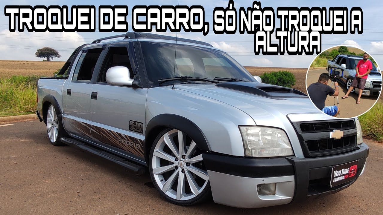 S10 RODEIO ARO 20 NA SUSPENSÃO FIXA