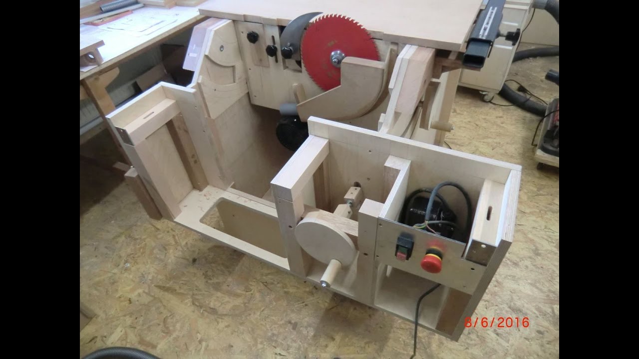 Format Tablesaw - Building process images