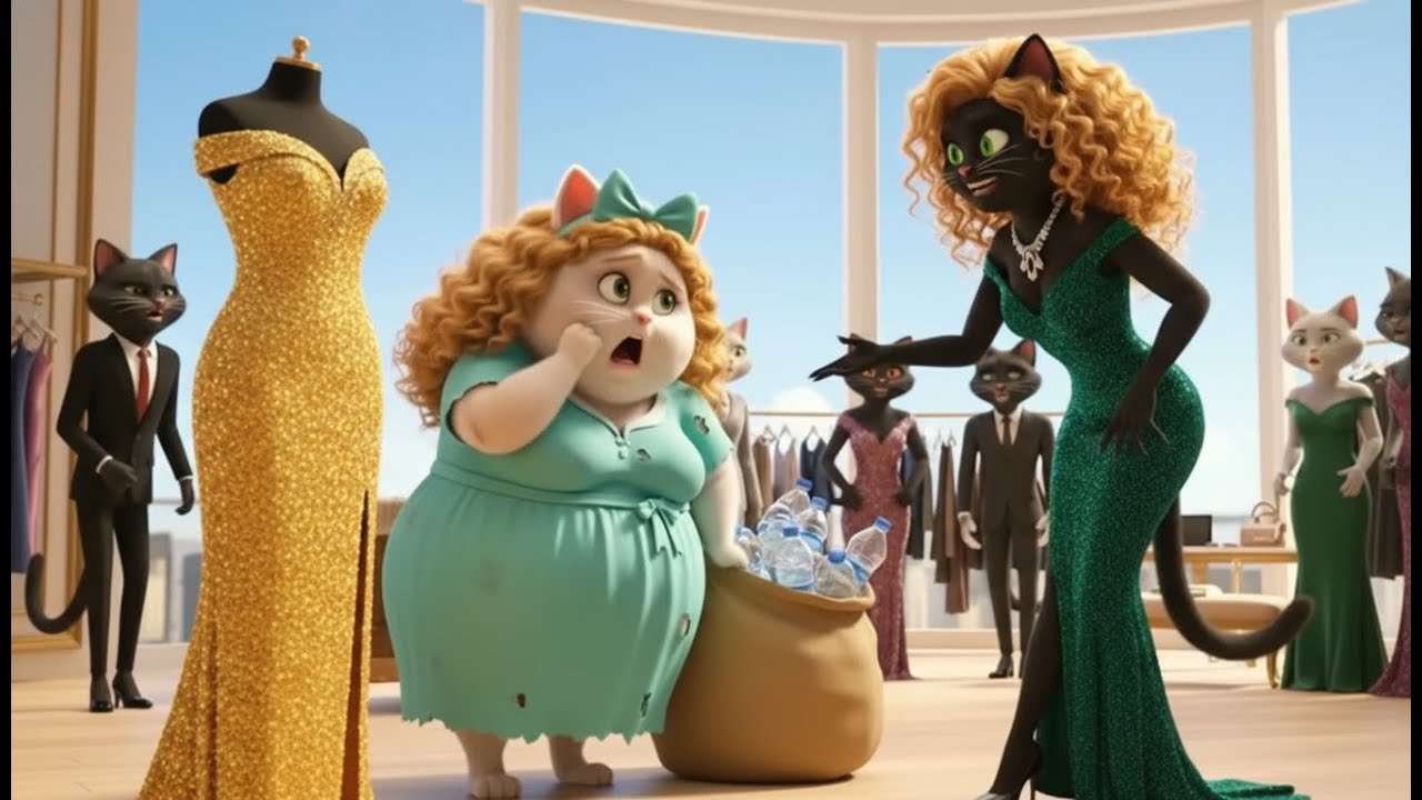 😱✨ They Mocked Her Outside the Store… What She Did Next Left Everyone Speechless! | AI Cat Short