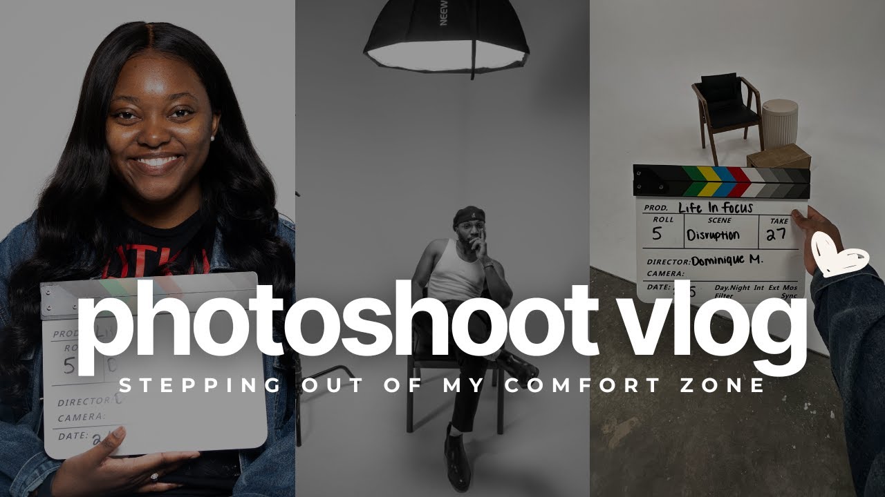 VLOG: So I'm a Photographer Now , Stepping Out of my Comfort Zone & More | Dominique Imani