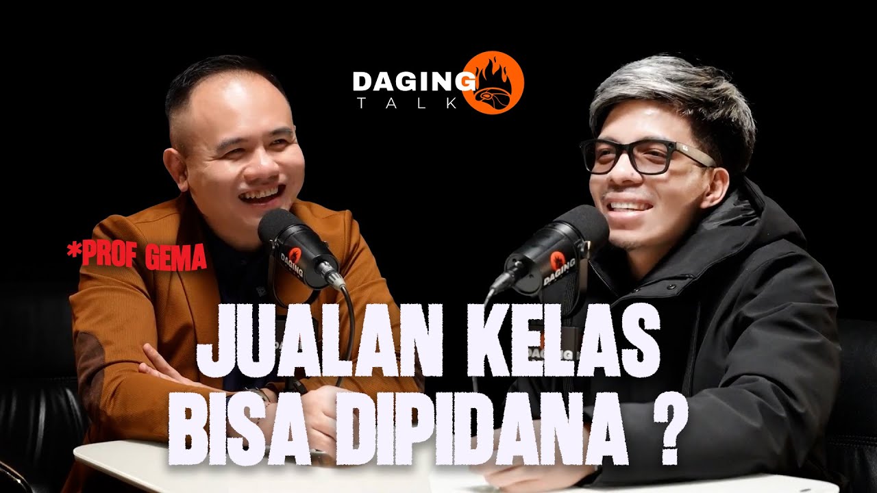 JUALAN KELAS BISA PIDANA ? Dari sales tiket sekarang punya ratusan milyar
