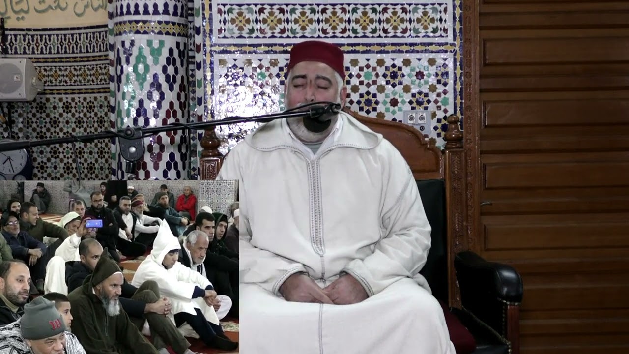 قراءة عطرة لمحمد الصديقي مؤذن مسجد اندونيسيا في افتتاح المجلس القرآني الأول الذي احتضنه مسجد الغفران