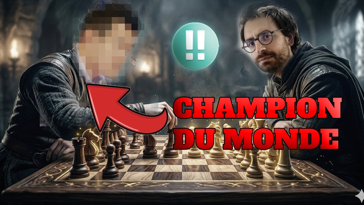 J'ai joué contre un champion du monde d'échecs !