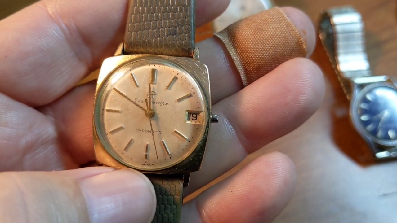 Vintage Watch Pick-ups Bucherer Girard Perregaux and Junk Bin Finds