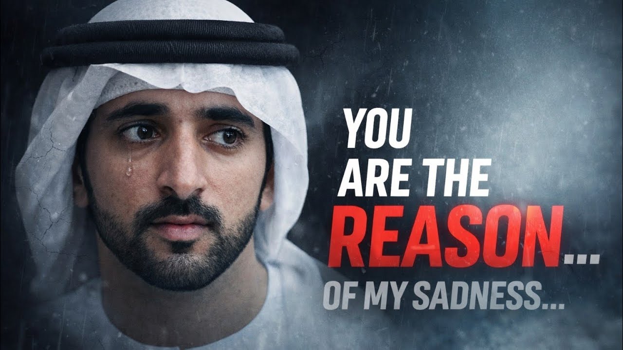 You Are The Reason Of My Sadness | Sheikh Hamdan | Fazza Poem | English poems 
