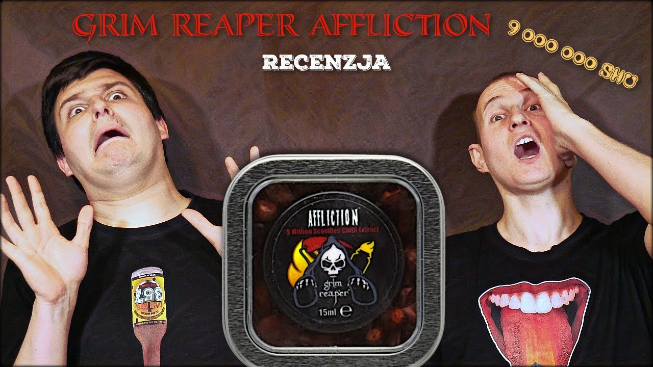 2018-01-05 WO #100 EXTRA: Grim Reaper Affliction 9 Million Scovilles Chilli Extract - Recenzja