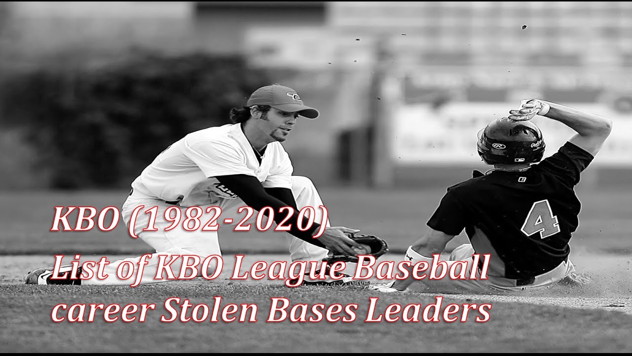 [KBO] (1982-2020) List of KBO League Baseball career Stolen Bases Leaders