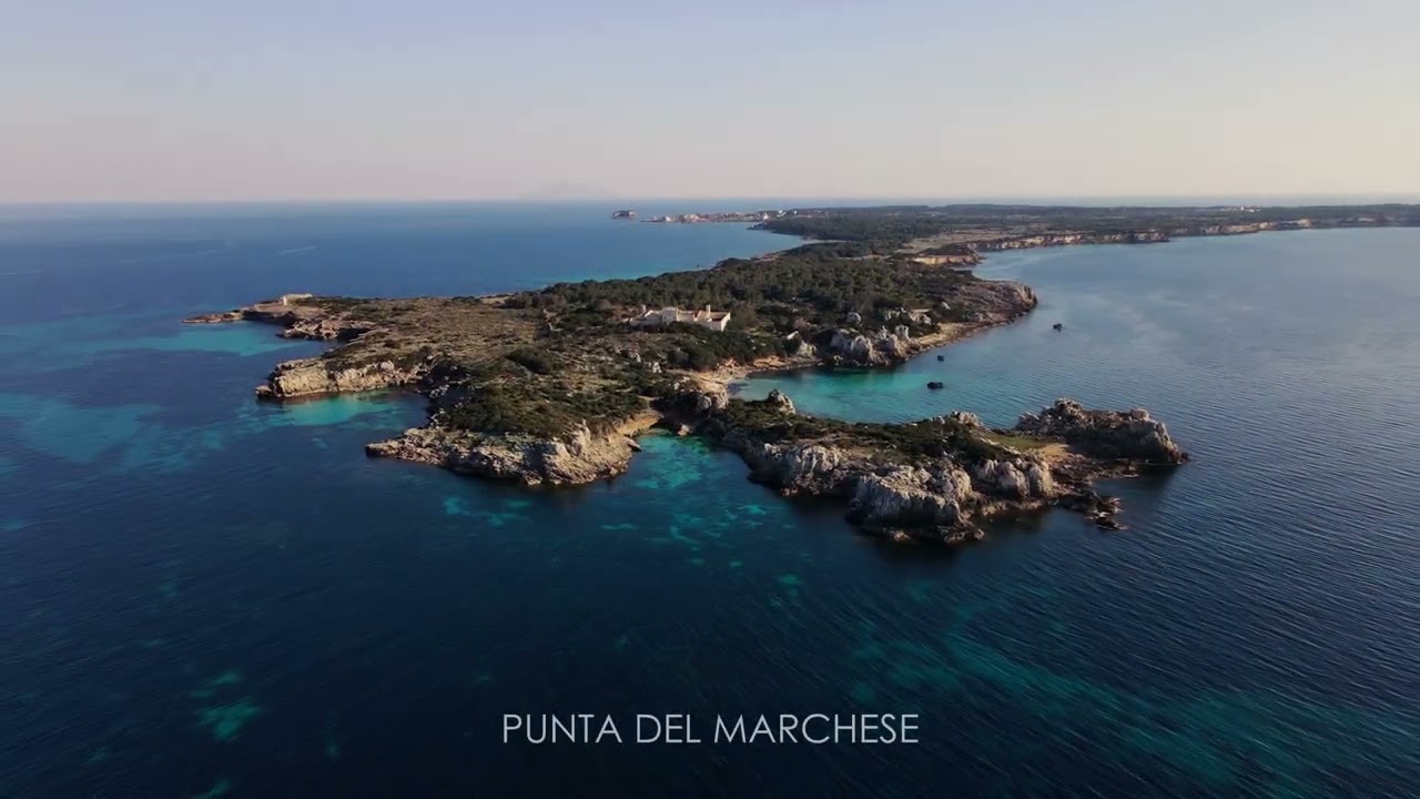 Isola di Pianosa da Drone