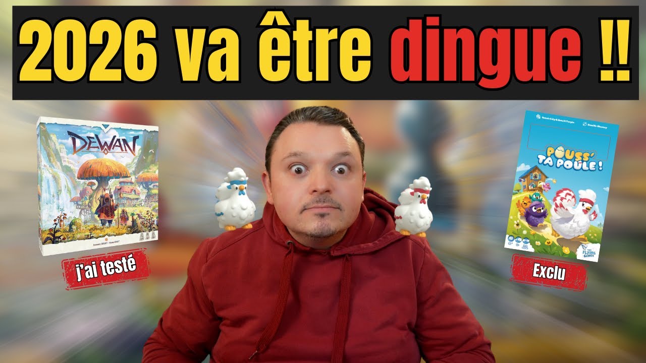 J'ai testé le futur du jeu de société : Mes 10 pépites pour 2026.