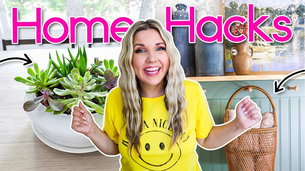 10 Crazy Good Home Hacks...You will RUN to Try!