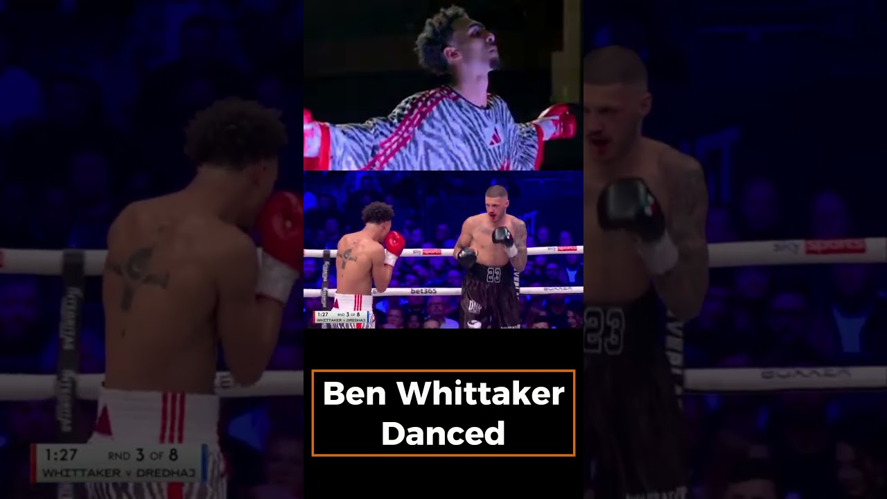 Ben Whittaker Danced Until His Opponent Dropped! #shorts #BenWhittaker  #BoxingHighlights