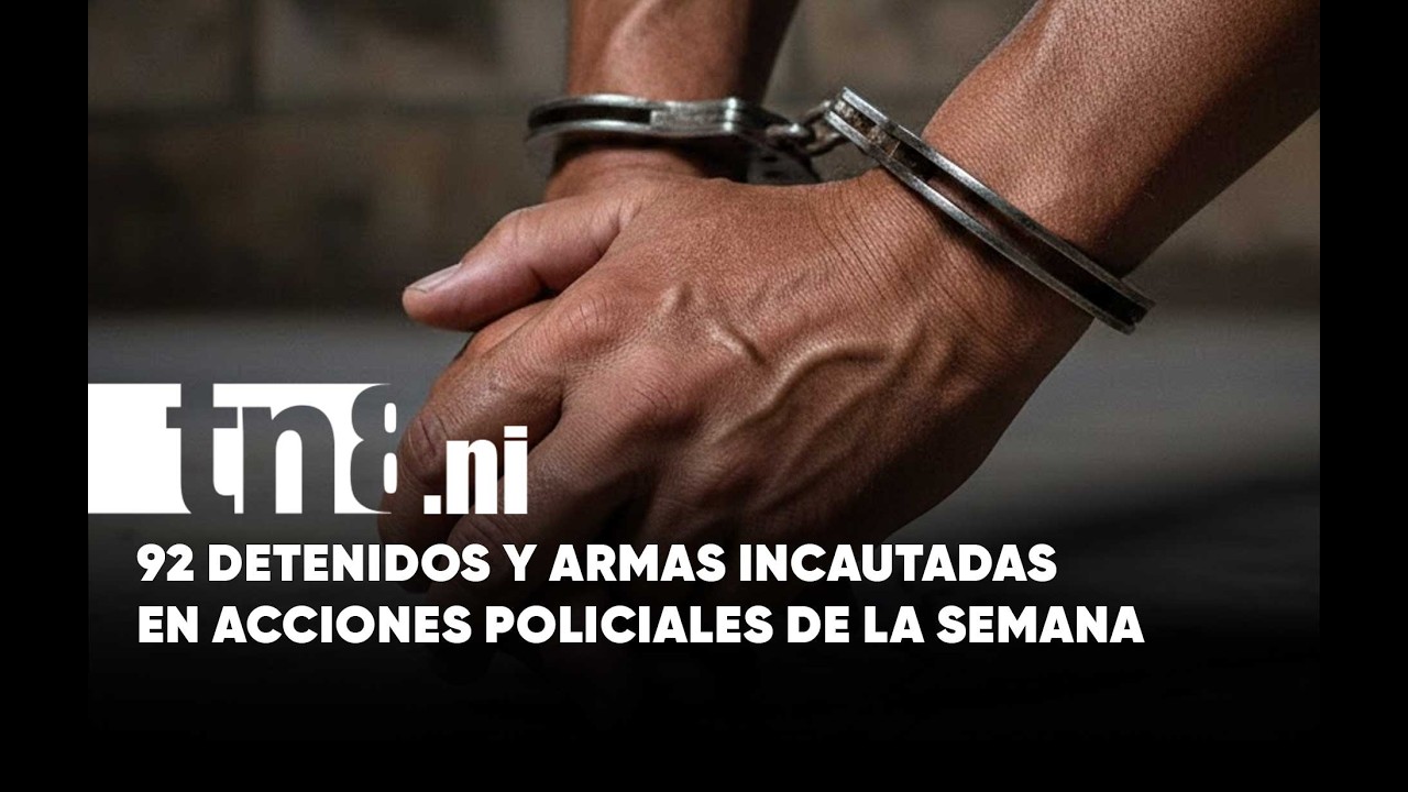 Nicaragua: Policía ocupó dos pistolas y dos revólveres a delincuentes en planes operativos