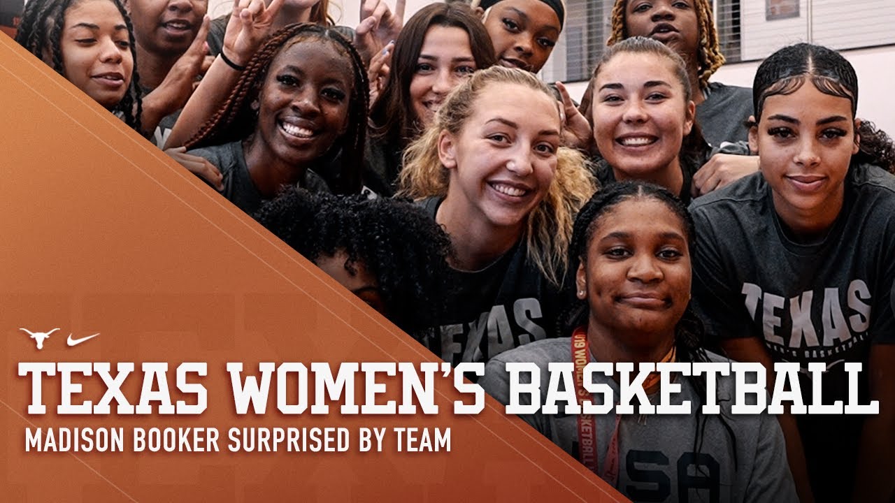 Texas Women's Basketball Madison Booker Surprised By Team [July 25, 2023]