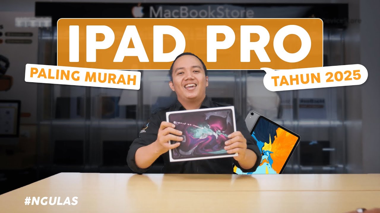 REVIEW iPAD PRO 11inch 2018?!! | NGULAS | iDeviceStore Jogja