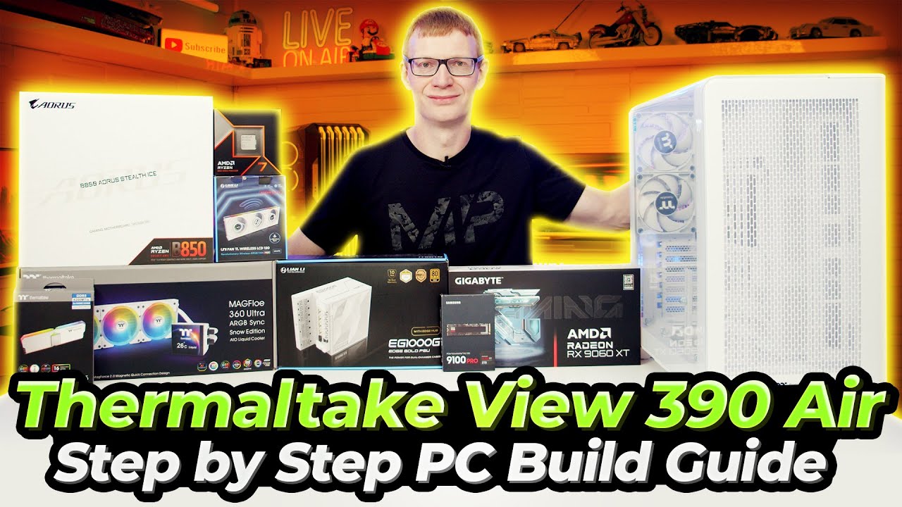 Thermaltake View 390 Air Build - Step by Step Guide