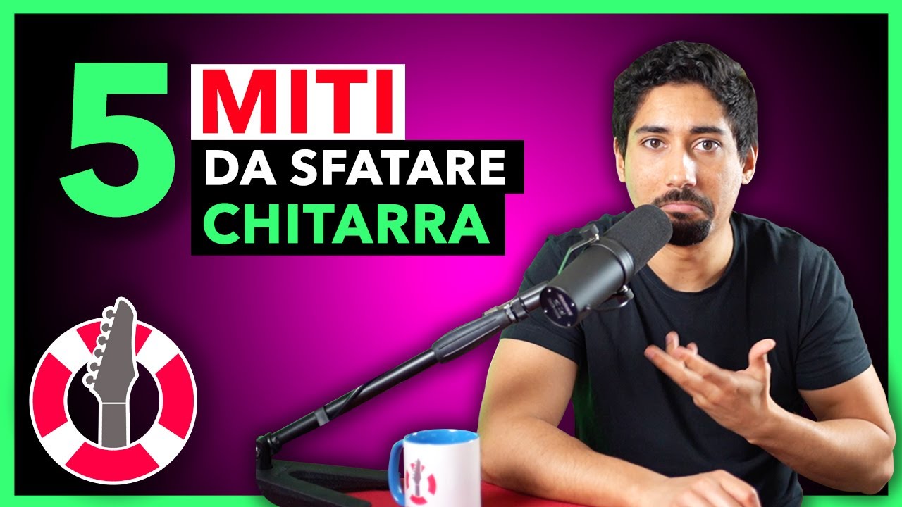 5 MITI da SFATARE sull'imparare a SUONARE la CHITARRA | Lezioni di Chitarra ☕ SOS 030