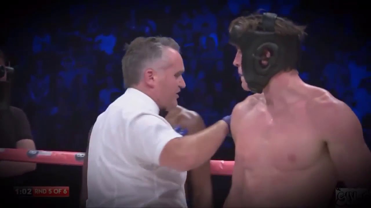 LOGAN PAUL VS KSI BOXING MATCH FULL HIGHLIGHTS best moves