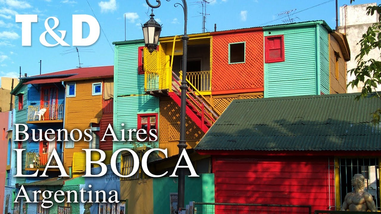 Buenos Aires, Il quartiere La Boca  🇦🇷 Argentina